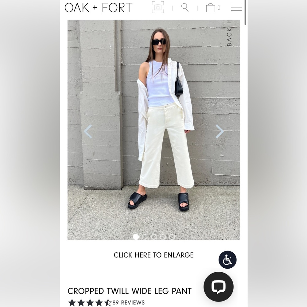 Wide Leg High Waist Jeans